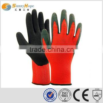 13 Gauge knit palm latex coated gloves