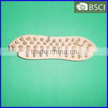 Hard Type Wooden Handle PP Filament Floor Brush