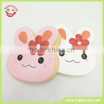 Lovely Rabbit Squishy PU foam Soft slow rising rebound cake stress ball