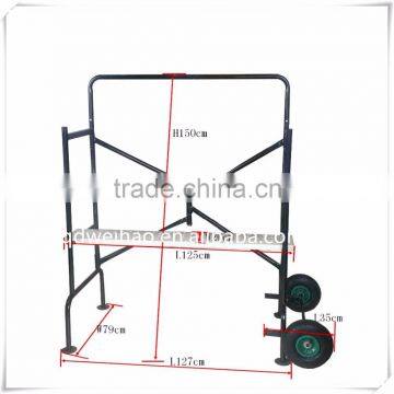 Two Wheel Foldable Moving Scaffolding for Garden Using photo-4