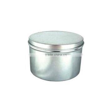 ROUND candle box metal tin can