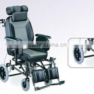 Rehabilitation Therapy Supplies Topmedi Medical Reclining Disabled Chair With Adjustable Legs photo-2
