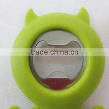 Shark Shaped Cute Silicone With Stainless Steel Bottle Opener photo-3