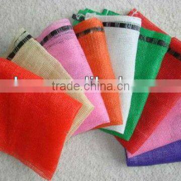 Recycled drawstring pp mesh bag