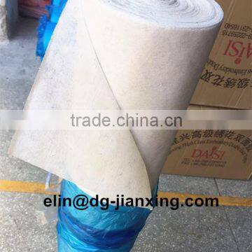 1025E Embroidery nonwoven tear away backing 100% recycle cotton backing paper