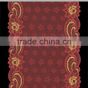 wide Brazilian nylon spandex rayon lace for tunic lingerie and jacket