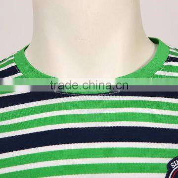 Fashion Designe Colorful Striped T-shirt photo-3