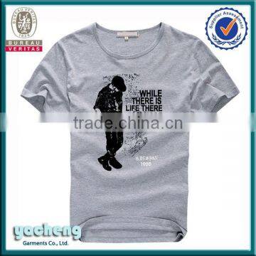 Latest custom print shirt new model t shirt for men