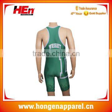 sublimation custom gym singlets for men