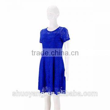 OEM Service Hollow Mesh Dress Ladies Party Dress photo-4