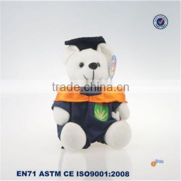 High quality plush gummy teddy bear promotional gift for graduation