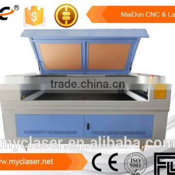 MC1610 fabric cnc laser cutting machine/China supplier CO2 leather shoes laser cutter
