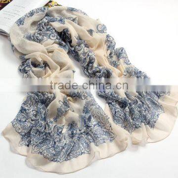 GZY 2015 Elegant Women High Quality Fashion Pashmina Shawl