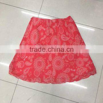 Ladies Cheap Stocklots Printed Short Skirt photo-4