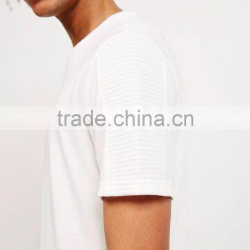 2017 Fashion Black T-Shirts Own Logo MGOO Custom Longline T Shirt Top Sell 100% Cotton Streetwear photo-3