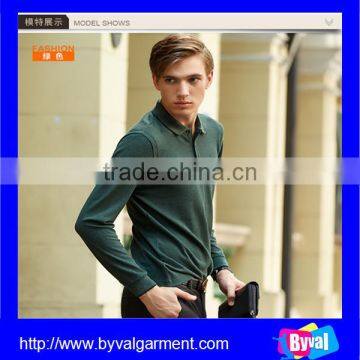 Wholesale Polyester Europe Polo Shirt, Promotion Long Sleeve Polo Shirt, Polo Shirt Autumn/spring photo-5