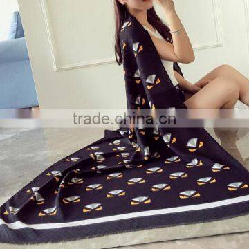 New Arrival 2017 Spring Girl Muffle Special Tartan Printed Design Cotton and Linen Material 190*90cm Women Scarf photo-4