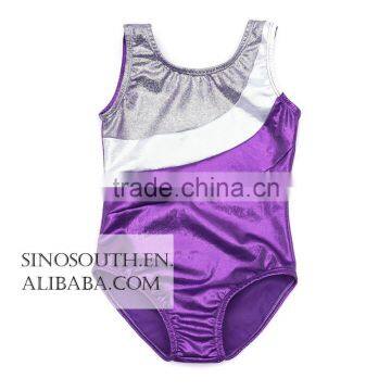2017 One-piece Sparkle Dancing Gymnastics Leotard Athletic Clothes for Little Girl photo-4
