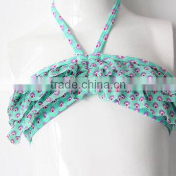 Young Girls Blue Fashion Swimwear photo-2