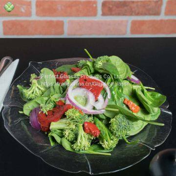 Пластинка стекла в форме листа для гостиниц и ресторанов в наличии photo-5