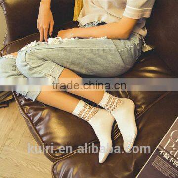 WS-35 2017 New Hot Fashion Popular Women Ladies Sexy Soft Lace Floral Short Ankle Party Travel Network Breathable Fishnet Socks photo-5