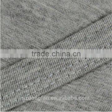 High Quality V-neck T-shirt Organic Cotton Mens With Custom Garment Manufacturer photo-3