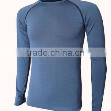 OEM Men's Merino Wool O Neck Thermal Custom Base Layer, Size Plus