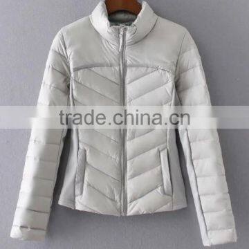 Runwaylover EY1036C Fashion Women Short Ultralight Winter Down Jacket photo-2