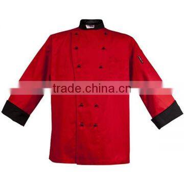 Double Breasted Chef Coat with Folded Cuff