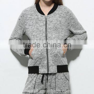 Winter Ladies Fashion Sports Clothing Bomber Jacket Wholesale photo-2