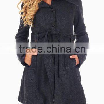 Maternity clothes manufacture Navy blue materity coat