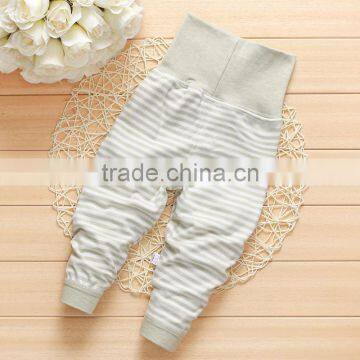 2017 New Arrival High Waist Organic Cotton Baby Pants photo-3