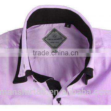 Double Collar Men Shirt Dress Shirt Causal Shirt Special Cuff 2017 photo-2