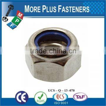Made in Taiwan Prevailing Torque Type Hexagon Nut Plastic Insert DIN 985 photo-6