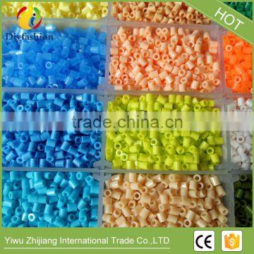 Wholesale Diy Fashion Flexible Kids Craft 24 Colors Tray Mini Hama Perler Beads photo-4