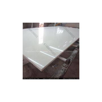 resin artificial marble polished quartz stone