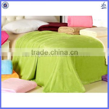 thick fleece custom design blanket/bed blanket