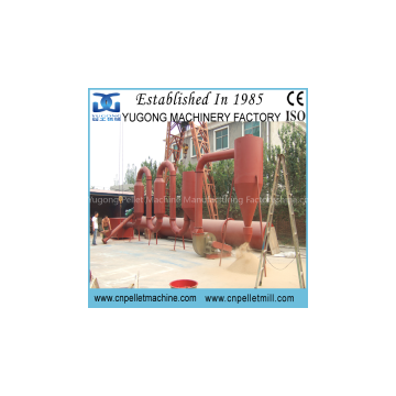 Yugong air flow pipe dryer,sawdust dryer
