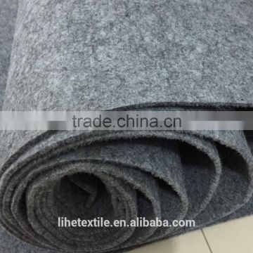 plain or ribbed gray needle punched exhibition event carpet