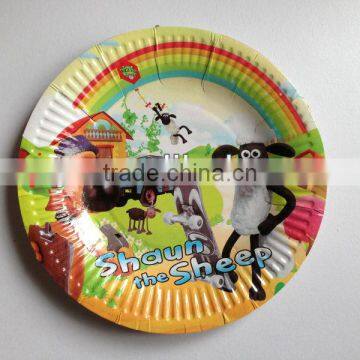 Paper plate holder