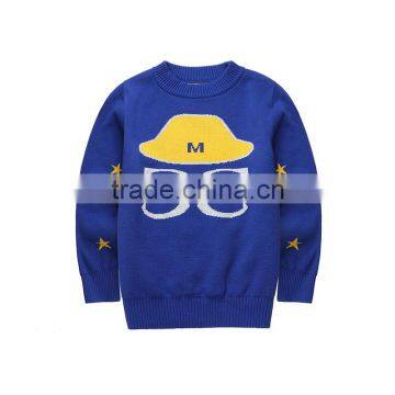 B40879A Kids apparel boys cute pullover sweaters