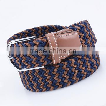 2016 Mens Braided Elastic Stretch Belts For Jeans