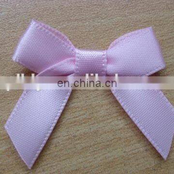 choice materials 4inch bright satin ribbon bow for garment