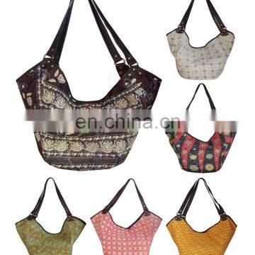 Vintage Sari Kantha Bags Wholesale Indian Gypsy Bag