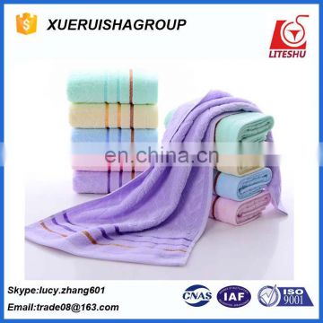 Wholesale colorful cotton hand towel face towel