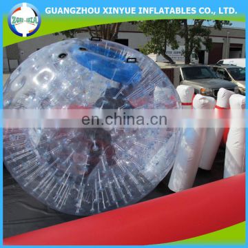 Most popular sports inflatable human bowling ball, body bowling ball games for sale