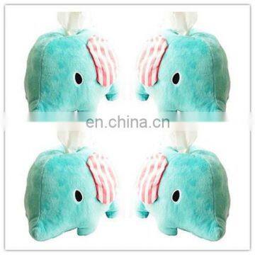 HI CE wholesale plush toy for kids with green colors,elephant plush toy