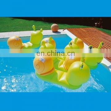 inflatable pool rider float snail ride on toy