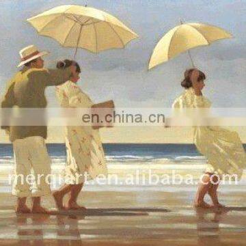 Jack Vettriano the picnic party Handmade Oil Painting