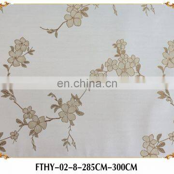 Feitex Green 3d Wall Paper ,Textiles Wall Material ,Jacquard Fabric Wallpaper photo-3